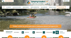 Desktop Screenshot of campingcouderc.fr